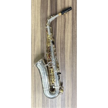 Sax Alto Jupiter JAS-567 Prateado com Chaves Laqueadas